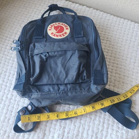 Fjallraven Kanken Blue Backpack - Picture 6 of 9